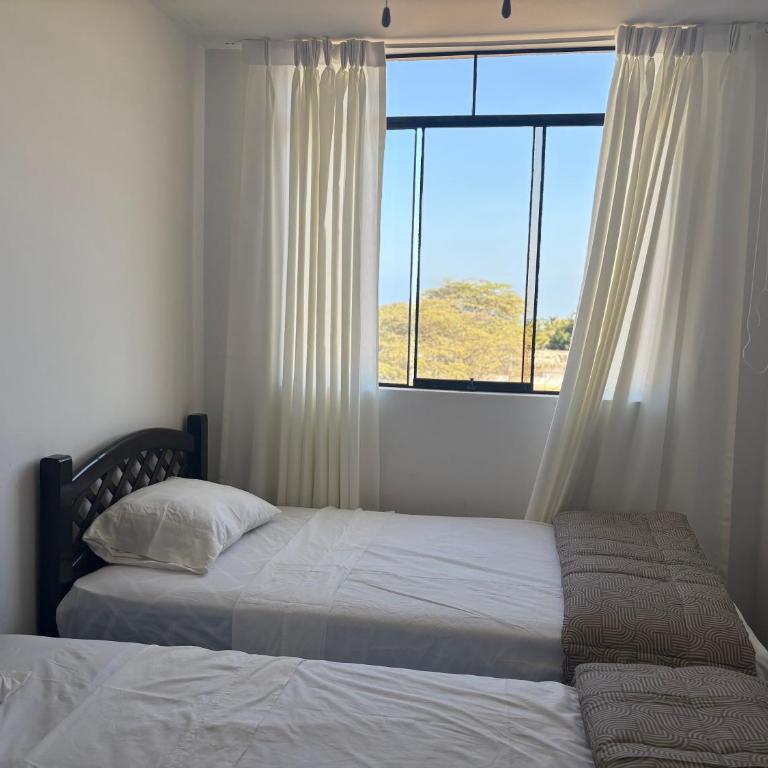 Hospedaje Casa Aluha - Habitación Doble - 2 camas - 1