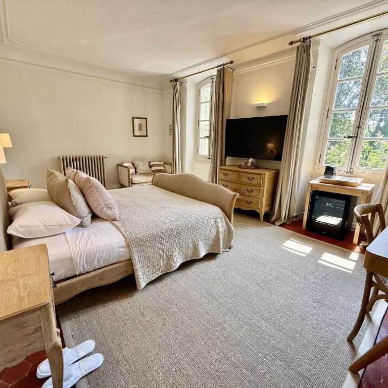 Château Saint Perret - Chambre Lit King-Size Supérieure - 6