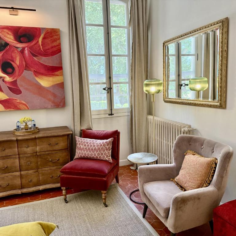 Château Saint Perret - Chambre Lit King-Size - 7