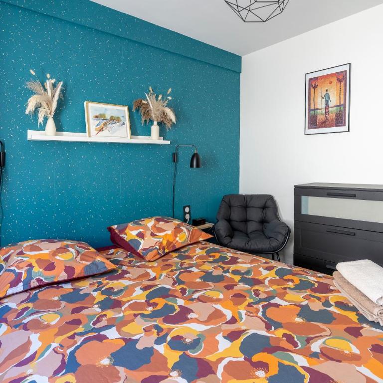 Boho Zen - T3 calme avec parking en ville - Apartamento de 2 dormitorios - 7