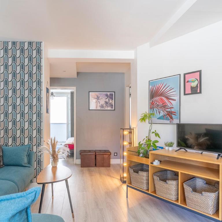 Boho Zen - T3 calme avec parking en ville - Apartamento de 2 dormitorios - 22
