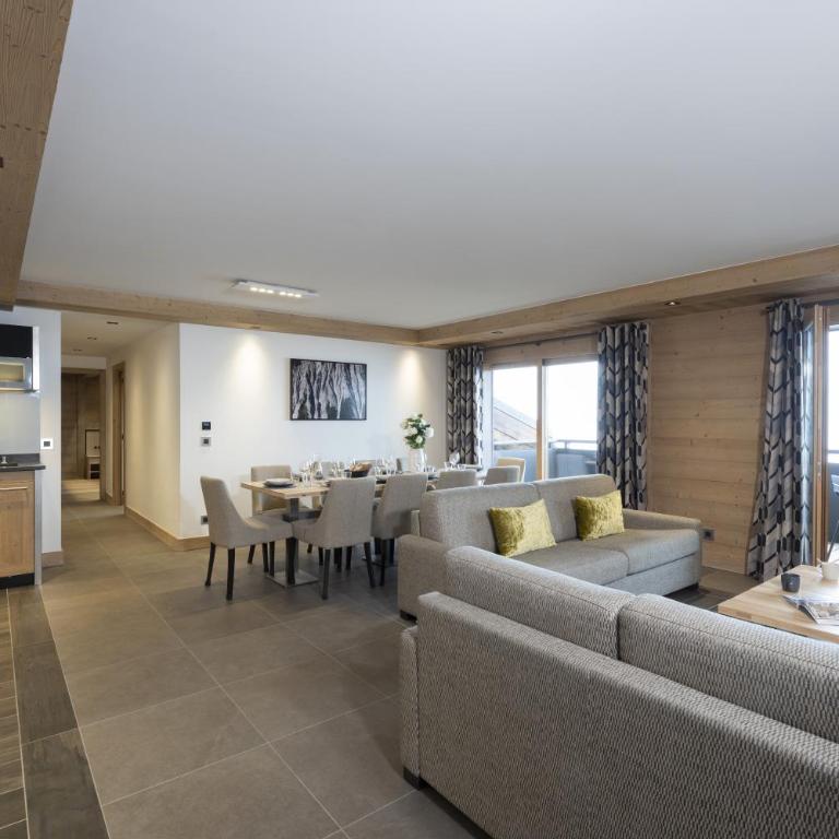 MGM Hôtels & Résidences - Résidence Alpen Lodge - Appartement 4 Chambres avec Accès au Spa - 8 Personnes - 1