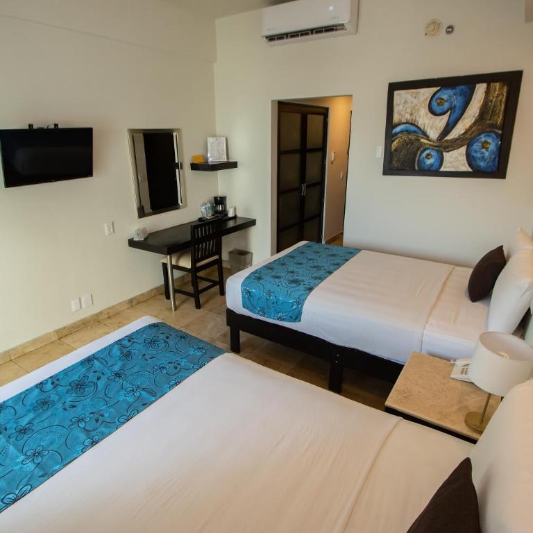 Coral Island Beach View Hotel - Double Room with Partial Sea View - 7