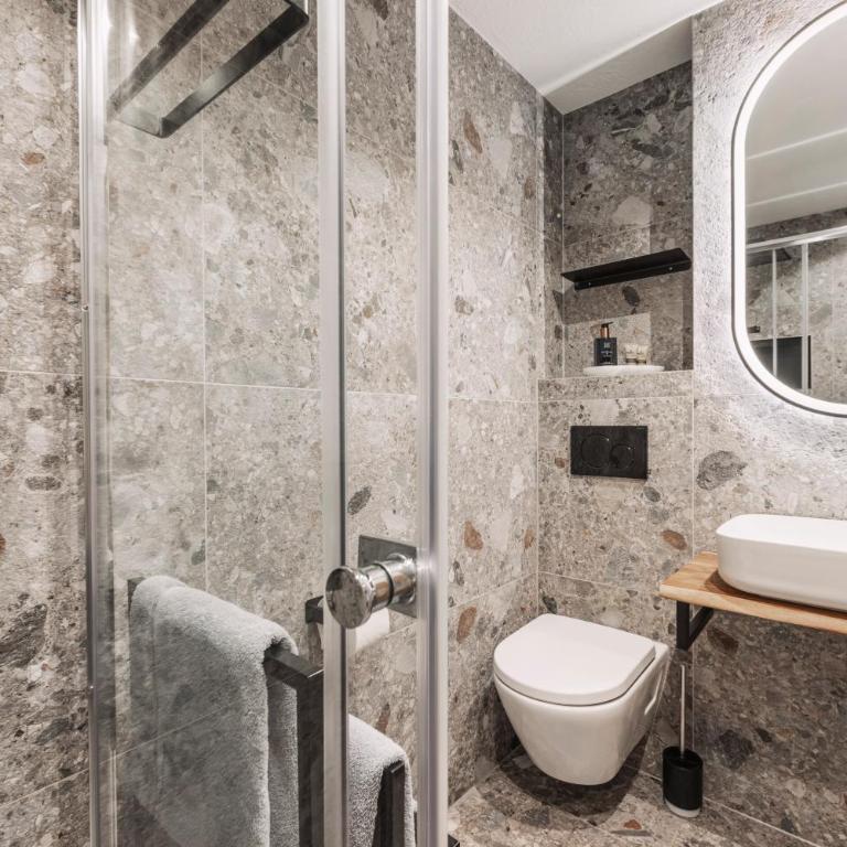 Apart Walser - Apartment mit 2 Schlafzimmern und Bergblick - 11