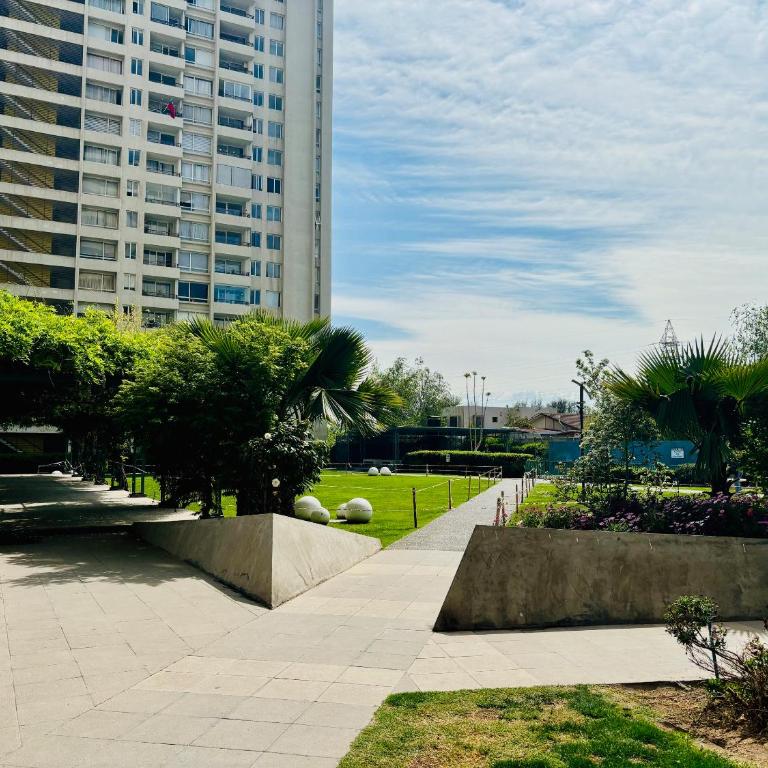 Departamento estudio en Macul hasta 3personas, a pasos del metro incluye estacionamiento - Studio Apartment - 15