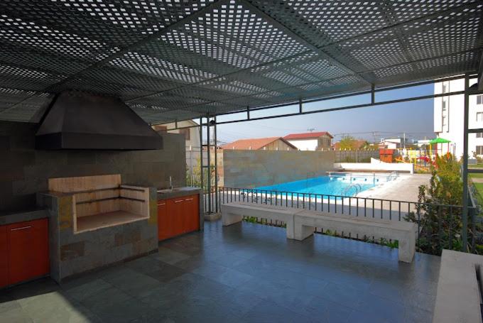 Departamento estudio en Macul hasta 3personas, a pasos del metro incluye estacionamiento - Studio Apartment - 19
