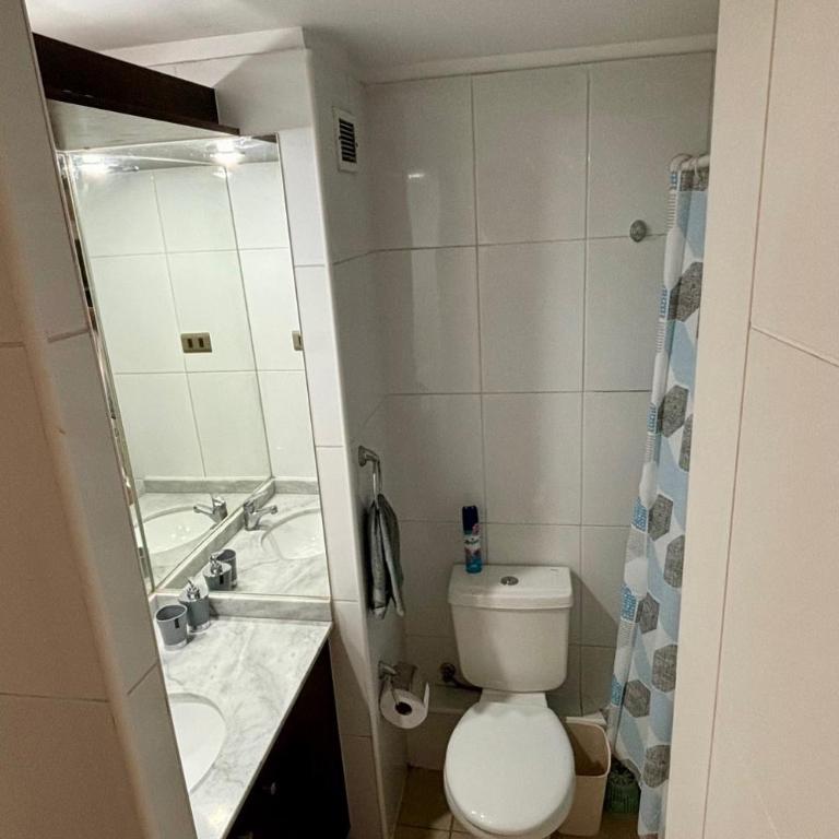 Departamento estudio en Macul hasta 3personas, a pasos del metro incluye estacionamiento - Studio Apartment - 22