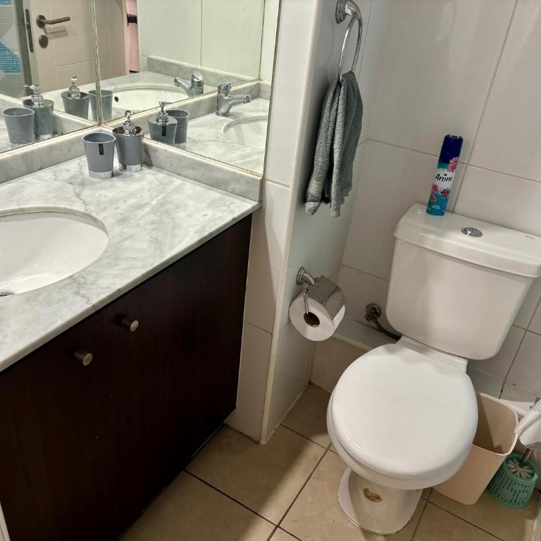 Departamento estudio en Macul hasta 3personas, a pasos del metro incluye estacionamiento - Studio Apartment - 23