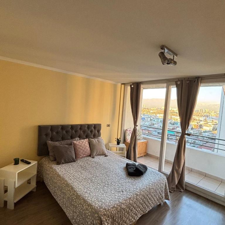 Departamento estudio en Macul hasta 3personas, a pasos del metro incluye estacionamiento - Studio Apartment - 10