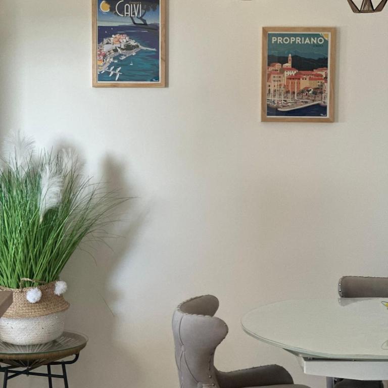 Bleu Corse, entre mer et soleil - One-Bedroom Apartment with Sea View - 21