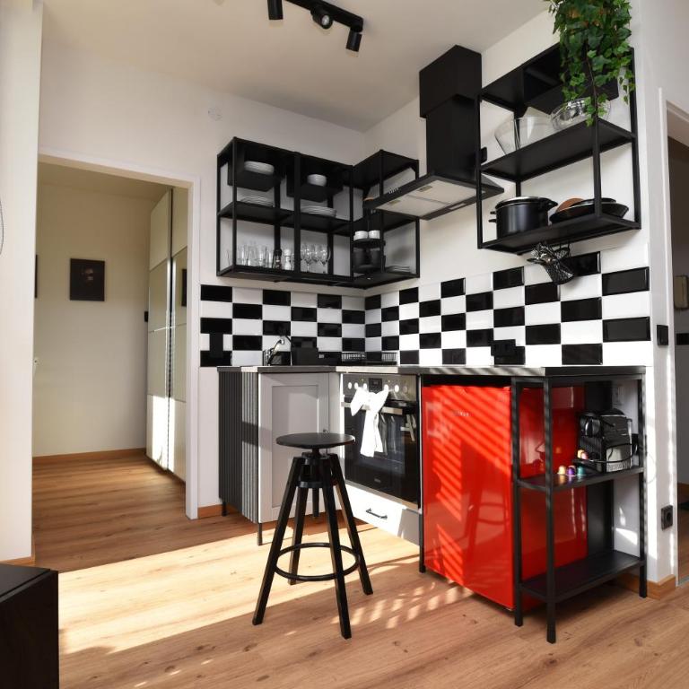 Monkey Loft - Graz City Center & Free Garage Parking - Apartment mit 1 Schlafzimmer und Balkon - 3