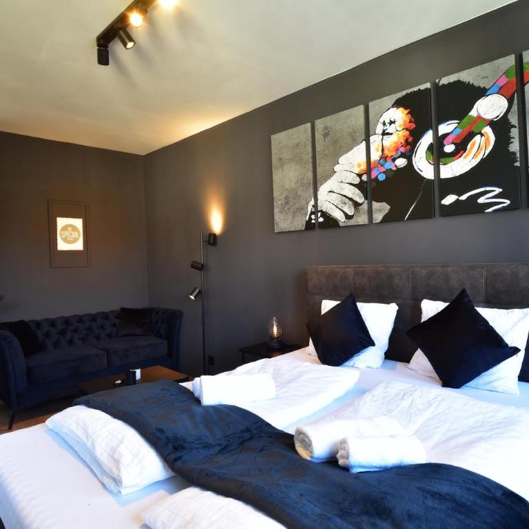 Monkey Loft - Graz City Center & Free Garage Parking - Apartment mit 1 Schlafzimmer und Balkon - 14