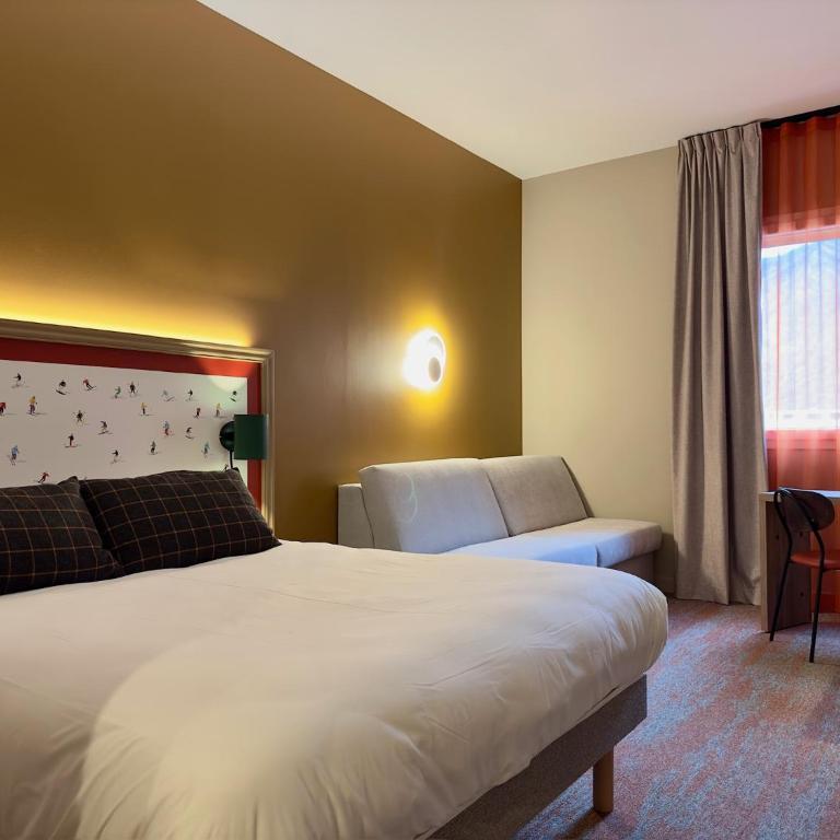 Best Western Coeur de Maurienne Hotel Restaurant & Spa - Grande Chambre Familiale avec Lit Queen-Size et Canapé-Lit - Non-Fumeurs - 6