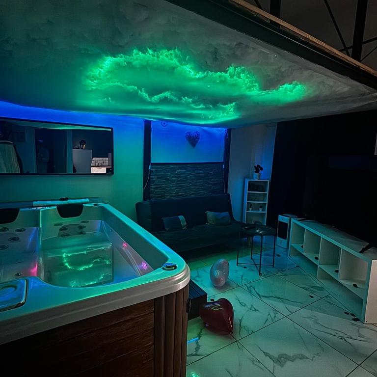 Appartement jacuzzi - Love Room - Apartment mit 1 Schlafzimmer - 2