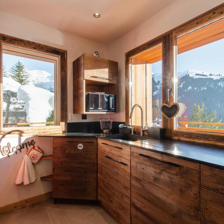 Chalet 4★, 12 pers, 5 chambres, terrasses ensoleillées, navette à proximité - FR-1-304-270 - Chalet (12 Adultes) - 14