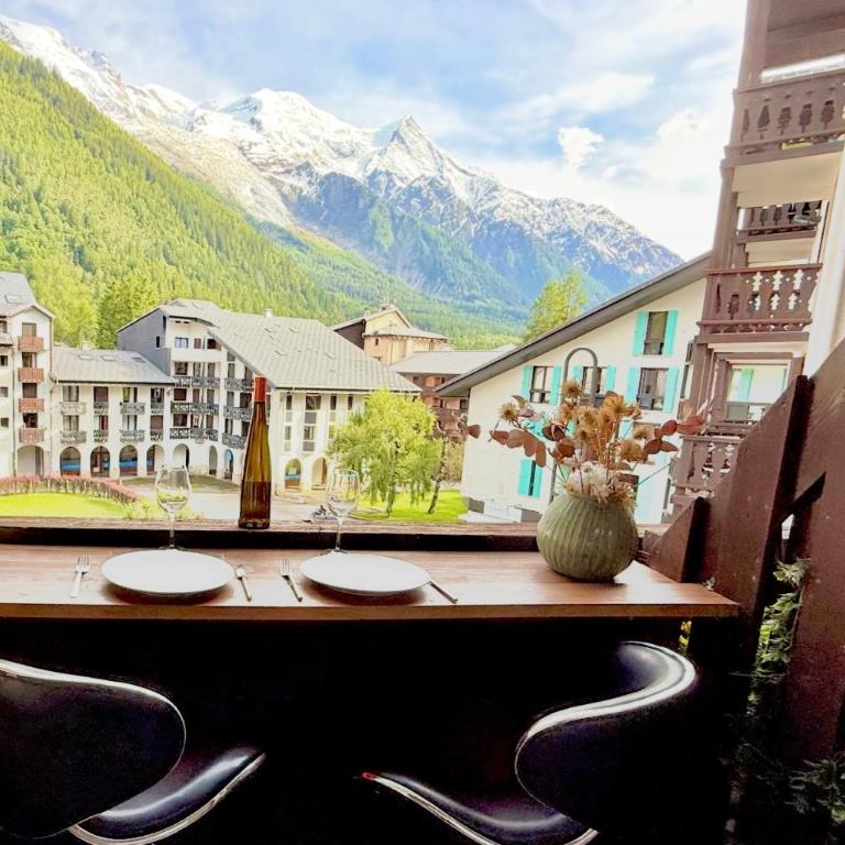 CHAMONIX Centre - Studio de charme Vue sur le Mont-Blc - Estudio con vistas a las montañas - 2