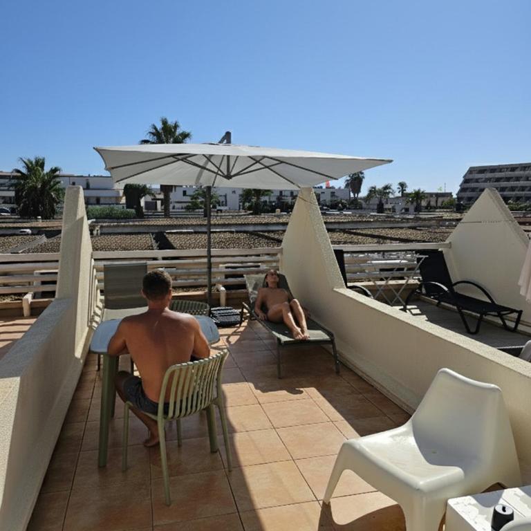 Cap d'Agde Village Naturiste - Studio Chic & Terrasse "Le Boudoir Heliopolis" - Apartamento de 1 dormitorio - 26