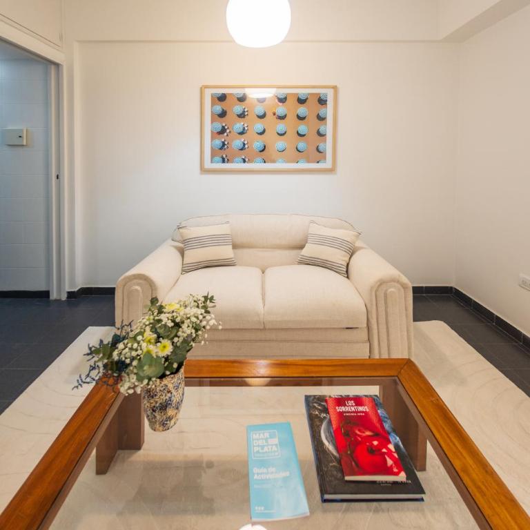 Centro de Mardel - WIFI, Playa y Peatonal a pasos - One-Bedroom Apartment with Balcony - 23