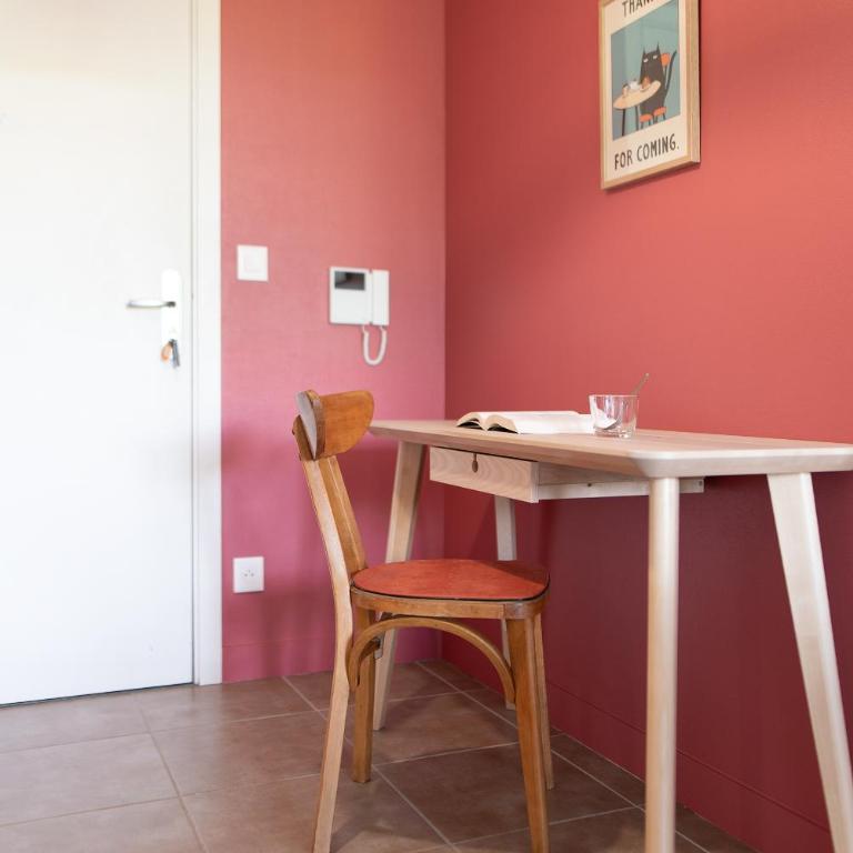 Appartement Centre Ville Toulouse - Dôme la Grave - WiFi- Parking GRATUIT - One-Bedroom Apartment - 4