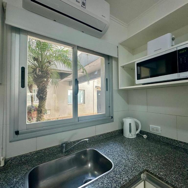 Departamento 2 ambientes Complejo Amarras Pinamar con pileta y servicios - Apartamento de 1 dormitorio - 2