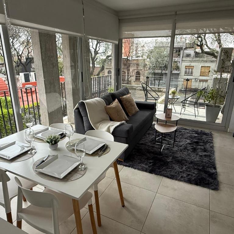 Suite Soho Con Piscina y Cochera Privada - Apartamento de 1 Dormitorio con balcón y vistas a la ciudad - 21
