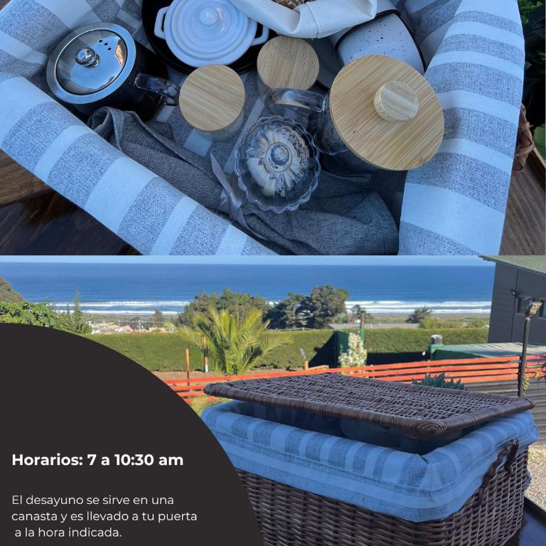 Viento Sur Pichilemu Lodges - King Room with Sea View - 2