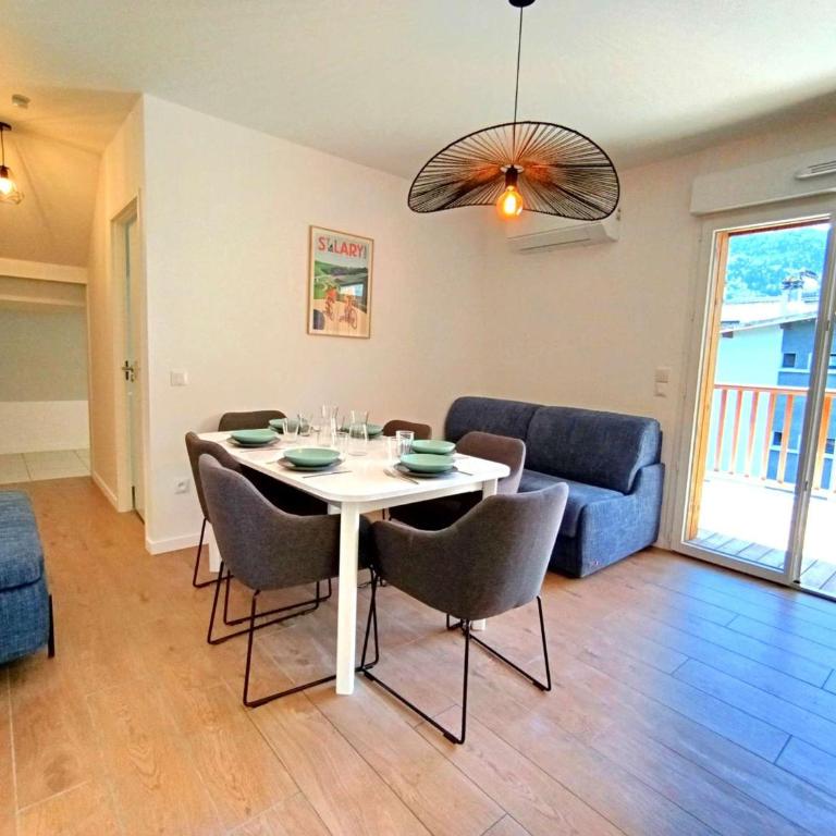 T2 Cabine 6 Pers. Saint-Lary-Soulan avec Balcon et WIFI - FR-1-457-390 - Apartamento - 2