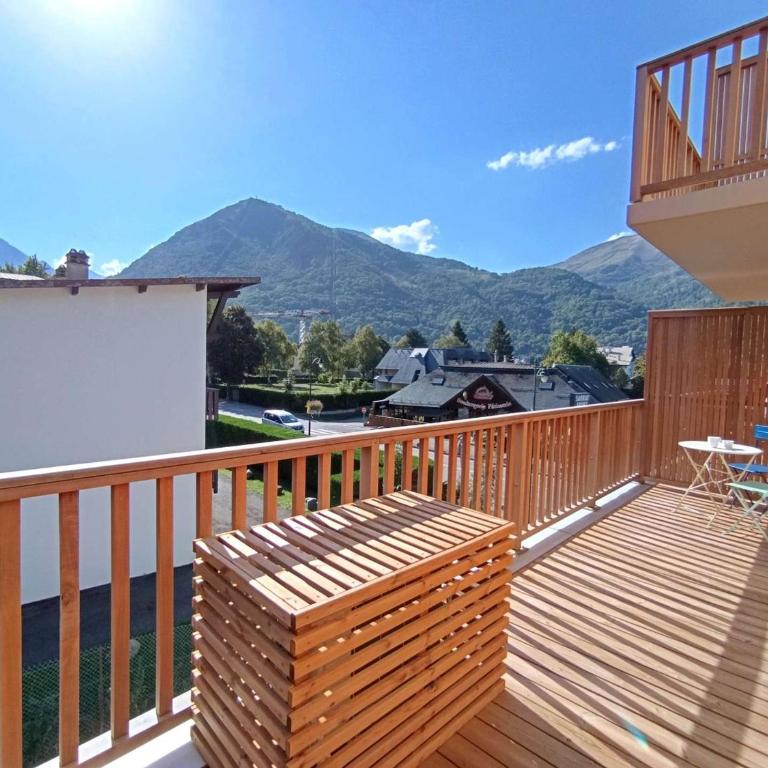 T2 Cabine 6 Pers. Saint-Lary-Soulan avec Balcon et WIFI - FR-1-457-390 - Apartamento - 8