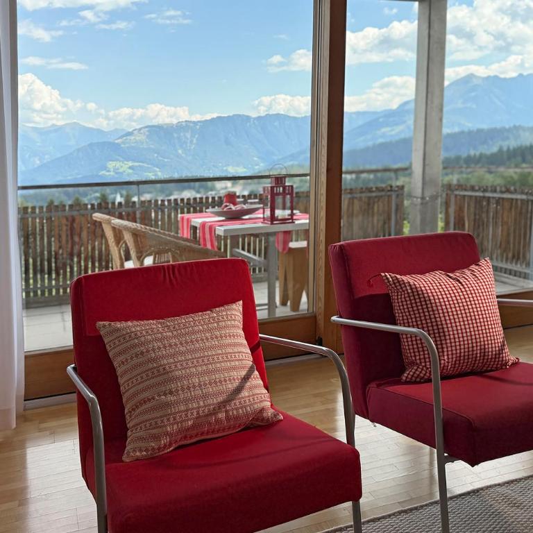 Edelweiss Ferienwohnung, Darvena - Apartment mit Blick auf die Berge - 17