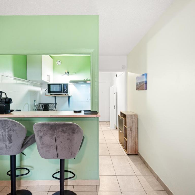 Le soleil niçois , proche mer et aéroport - Appartement 1 Chambre - 10