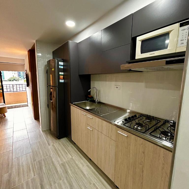 Apto hito 6piso Armenia amoblado - Apartamento Estudio - 1 cama doble - 7