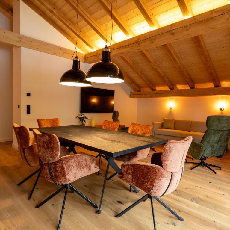 Das Sonneneck Appartements - Apartment mit 3 Schlafzimmern und Bergblick - 11