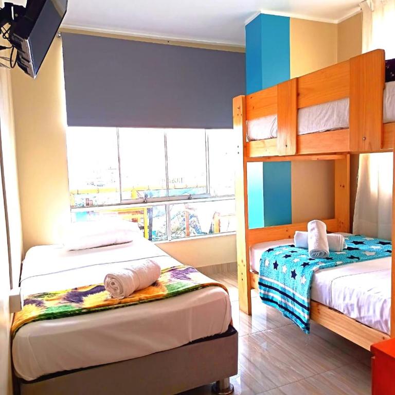 HOSPEDAJE WELCOME PARACAS peru - Triple Room with Private Bathroom - 7