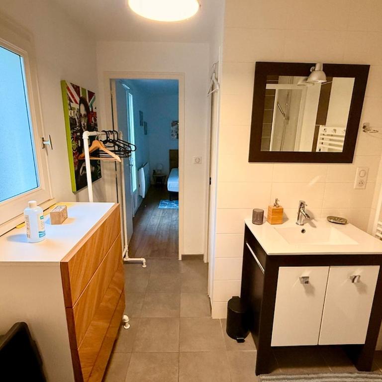 L'harmattan Studio T1 PREMIUM dans résidence Privée avec Patio à proximité - Studio Deluxe - 3