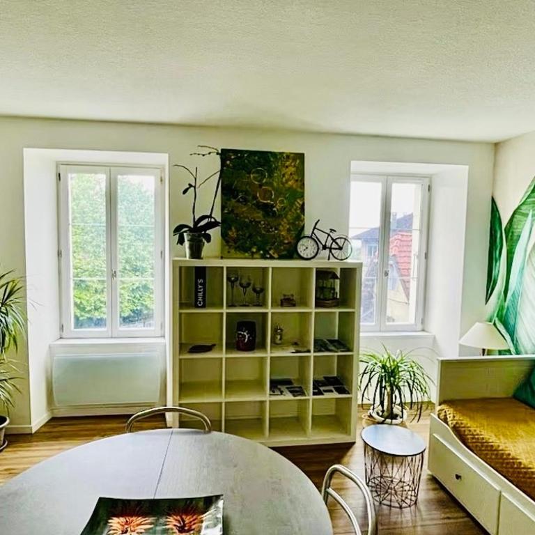 T2 Cozy au Centre - 3 Couchages - Annecy à 30mn - Chamonix, Megève à 45mn - Événements Salon RochExpo - Festivals - Train Express Annecy Evian-les-Bains- Genève - Appartement 1 Chambre - Non-Fumeurs - 2