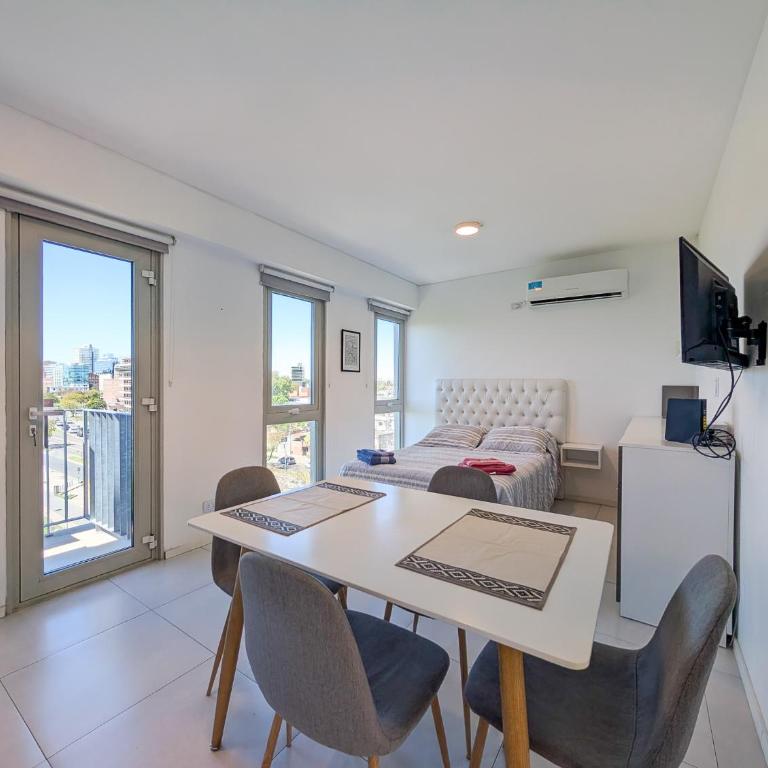 Loft con vistas al río en Puerto Norte - Cochera privada opcional - Gimnasio - One-Bedroom Apartment - 7