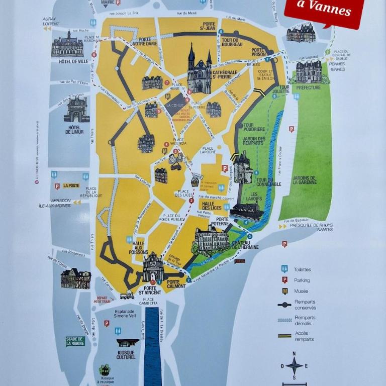 Un nid à Vannes - Appartement 1 Chambre - Non-Fumeurs - 27