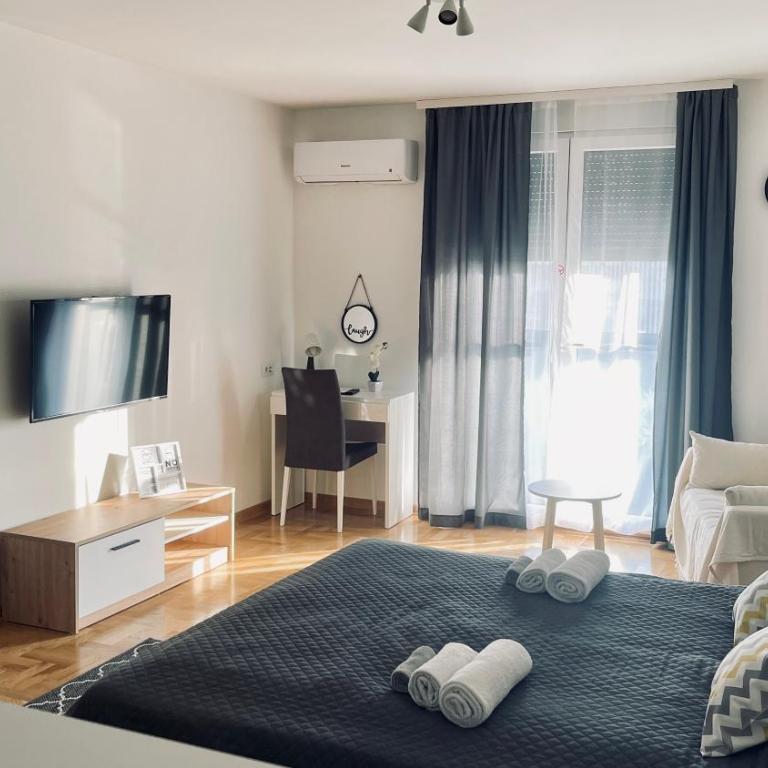 Riverside Nis - Apartman s 1 Spavaćom Sobom i Pogledom na Reku - 66