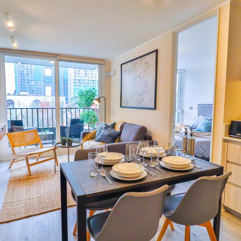 HOM I Piscina I Plaza Egaña I Parking I GYM I WIFI - Apartment - 55