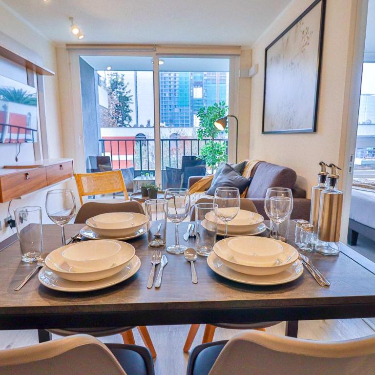 HOM I Piscina I Plaza Egaña I Parking I GYM I WIFI - Apartment - 1