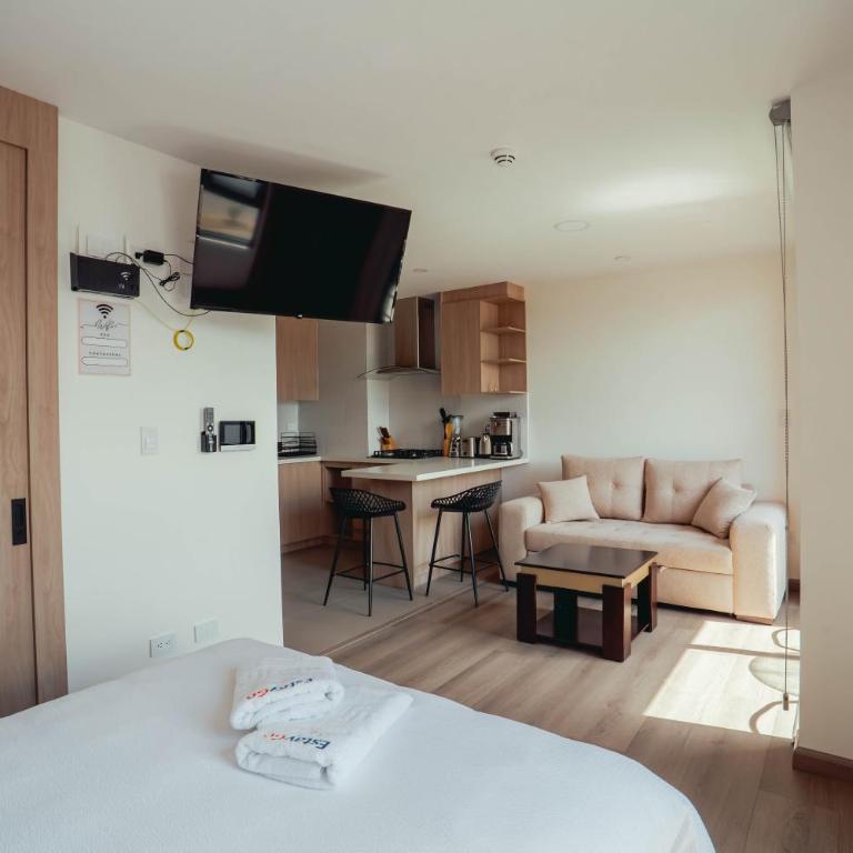 Estay Go Navarra Suite - Estudio Deluxe con cama grande - 7