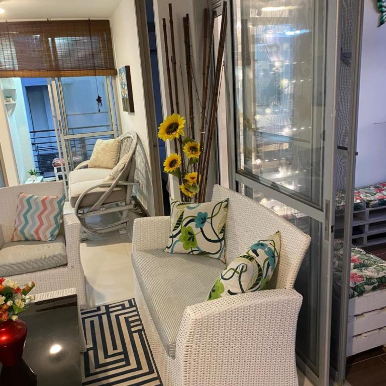 Apartamento Ricaurte 90 m2, 3 habitac, 6 personas, Peñazul La Morada LuisFeryClarita - Apartamento de 3 dormitorios con balcón - 13
