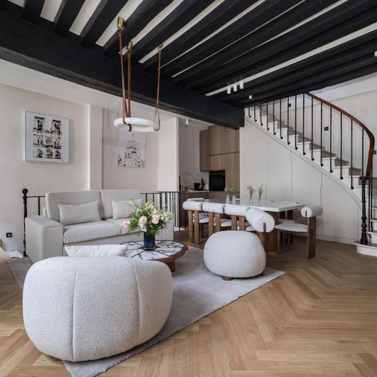 Oniri - Serviced Apartment in Le Marais - Rue du Roi de Sicile - Three-Bedroom Apartment - 1