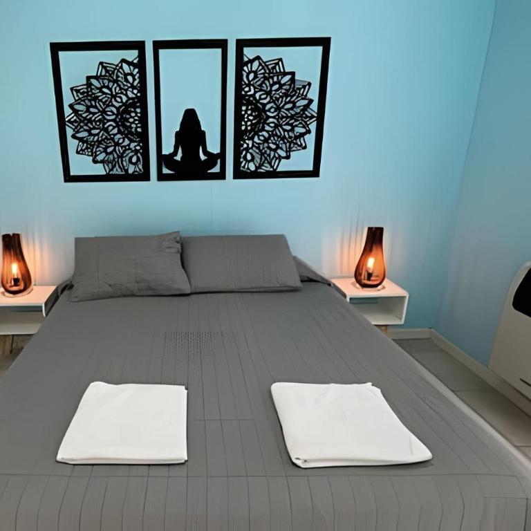 Hermoso depto, mts parque, AA y Parking - Apartamento de 1 dormitorio con balcón - 6