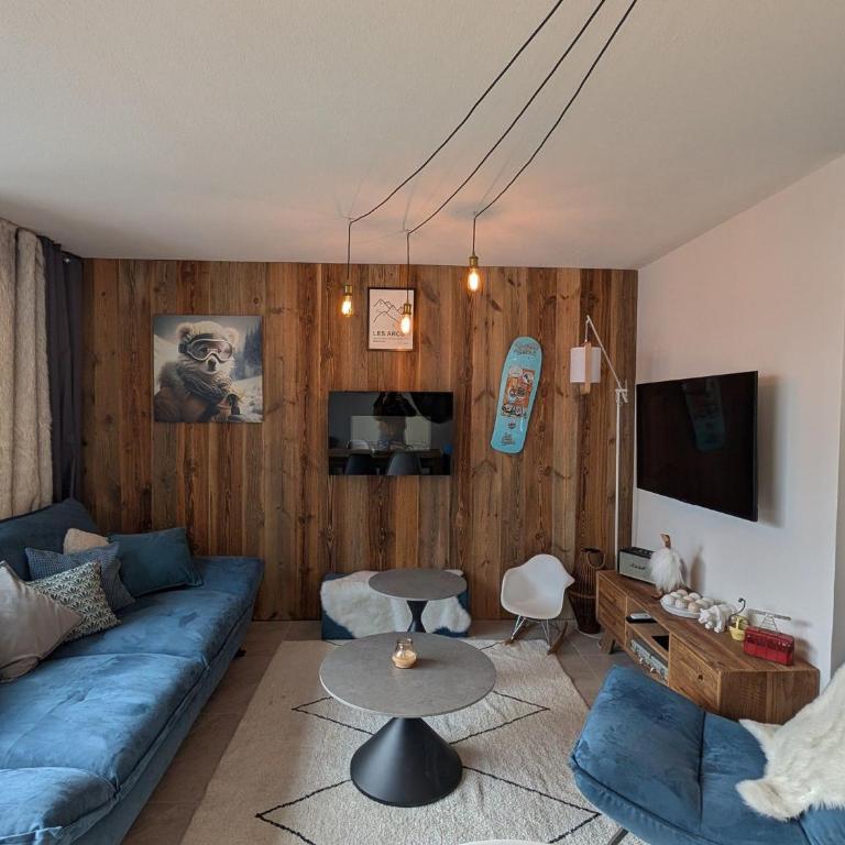 Appartement confortable 3 pièces, 6 pers, Arc 1600, proche pistes - FR-1-411-588 - Appartamento (8 Adulti) - 1
