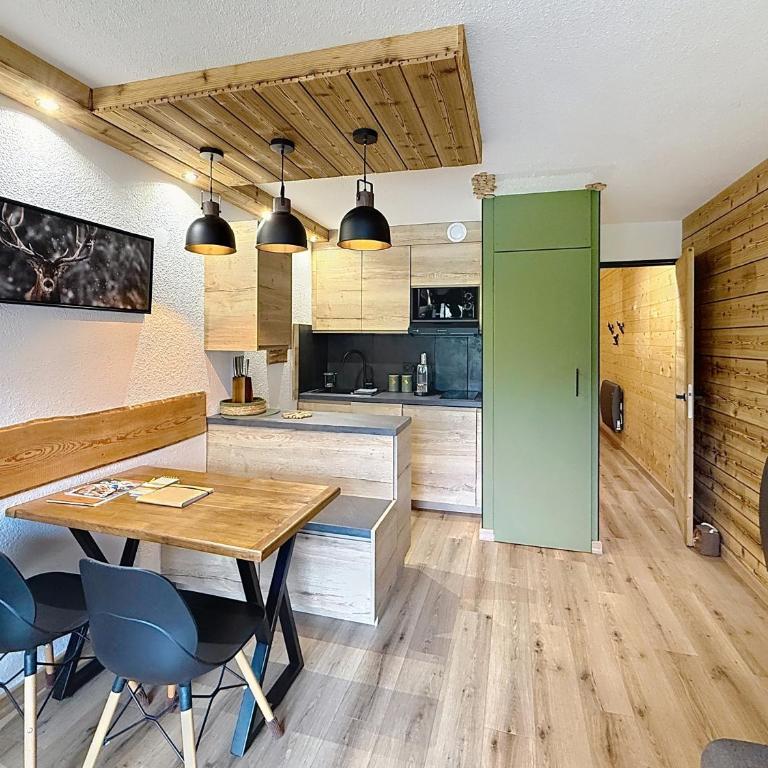 Les Tanières de Montgenèvre - Studio Dama - neuf 4p avec terrasse vue imprenable - Apartment mit 1 Schlafzimmer - 7