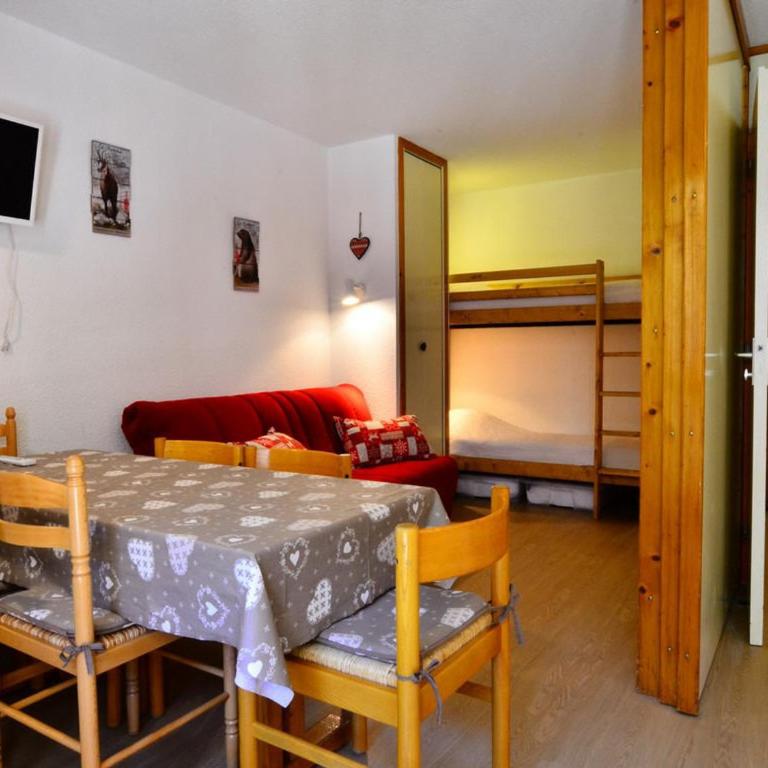 Studio rénové 4-5 pers. Montchavin, proche pistes et commerces, parking gratuit - FR-1-329-42 - Monolocale - 5