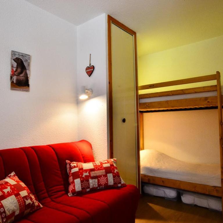 Studio rénové 4-5 pers. Montchavin, proche pistes et commerces, parking gratuit - FR-1-329-42 - Monolocale - 7