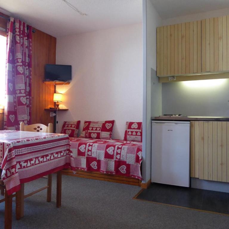 Studio pour 3 pers. à Montchavin, proche pistes, parking gratuit - FR-1-329-62 - Estudio - 1