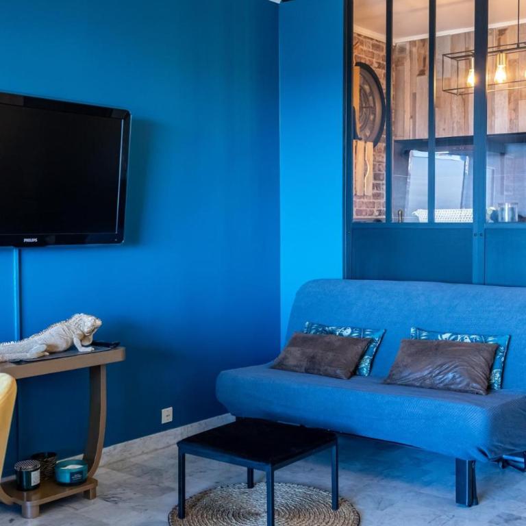 Le Diamant Bleu- Plage & parking privé - Appartamento con 1 Camera da Letto - 10